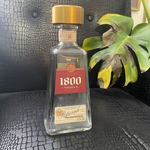 EMPTY 1800 Tequila Reposado Empty Bottle 750 ML